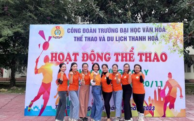 KHOA LUẬT VÀ QLNN THAM GIA HOẠT ĐỘNG THỂ THAO CHÀO MỪNG 41 NĂM NGÀY HIẾN CHƯƠNG CÁC NHÀ GIÁO VIỆT NAM 20/11